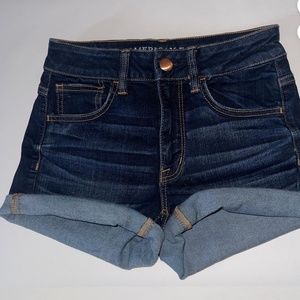 American Eagle Outfitters Women's dark wash Shorts